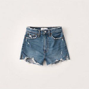 Abercrombie & Fitch High Rise Mom Shorts